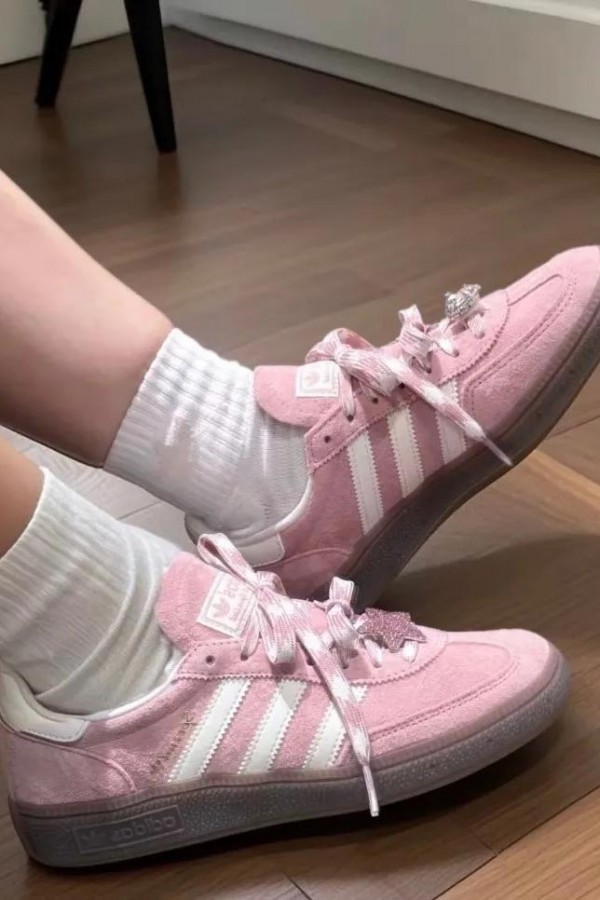Adidas Handball Spezial 麂皮 粉白