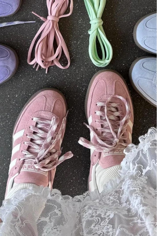 Adidas Handball Spezial 麂皮 粉白