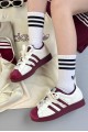 Adidas Superstar 2.0 白絲絨酒紅 Adidas Superstar 2.0 白絲絨酒紅