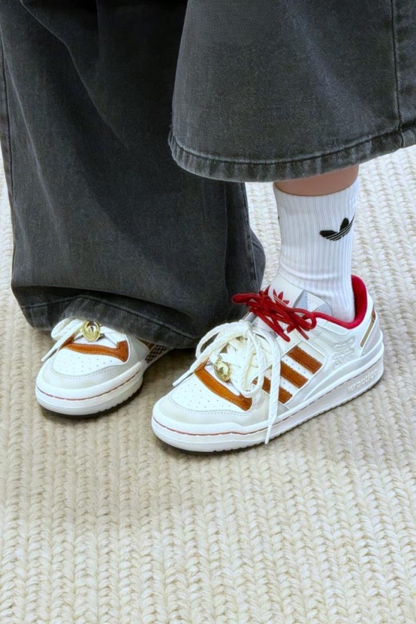 [2026馬年限定]  Adidas Originals Forum Low 馬毛 白紅