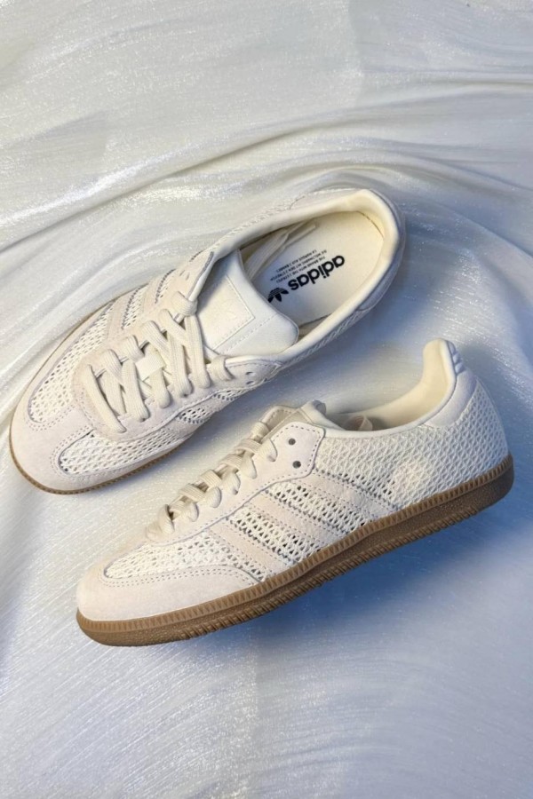 Adidas Originals Samba 編織 米杏