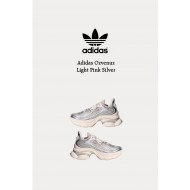 Adidas Ozvenuz 厚底 淡粉銀