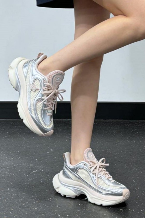 Adidas Ozvenuz 厚底 淡粉銀