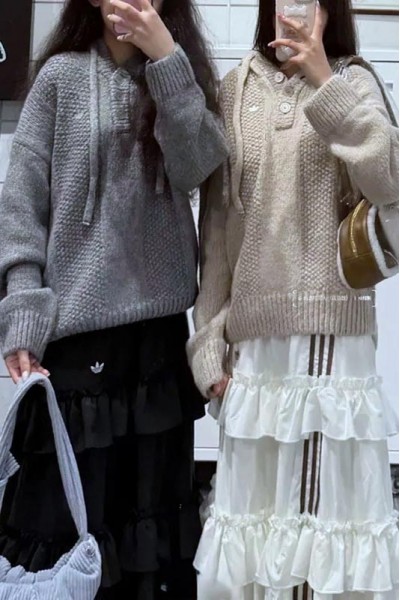 Adidas Originals 針織連帽衫 (2色)