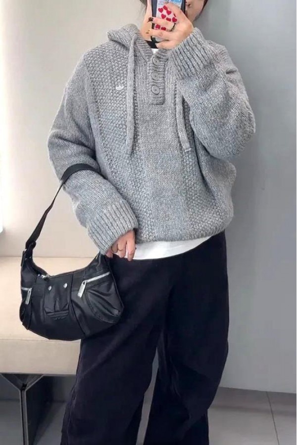 Adidas Originals 針織連帽衫 (2色)