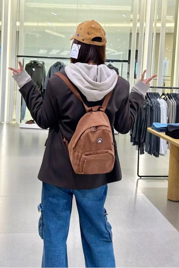 Adidas Cord Bp 燈心絨後背包(3色)