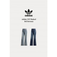 Adidas CNY Washed 水洗 喇叭褲 (2色)