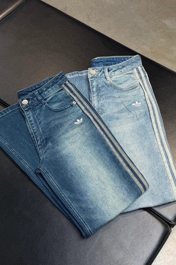 Adidas CNY Washed 水洗 喇叭褲 (2色)