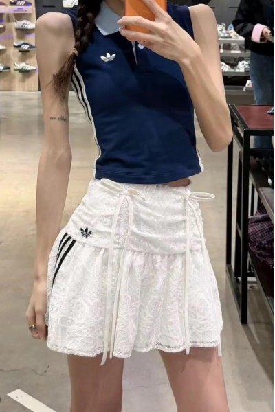 Adidas Originals Laceskirt 蕾絲 裙褲(2色)