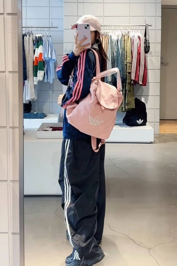 Adidas Originals 珍珠 後背包 粉