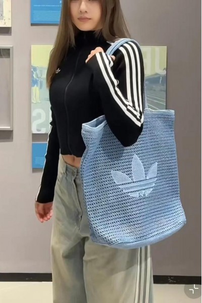 Adidas Originals 針織編織包 藍