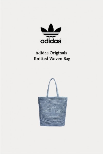 Adidas Originals 針織編織包 藍