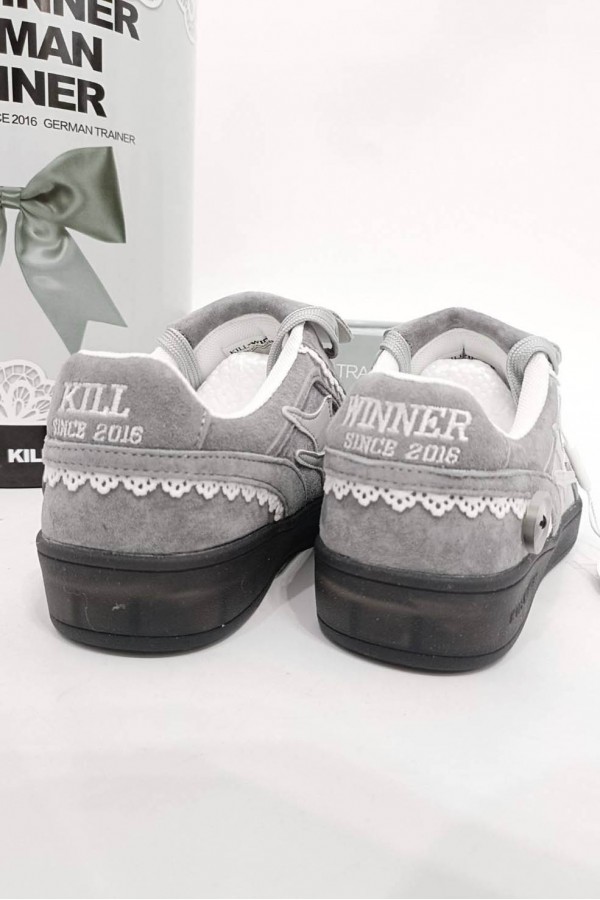 Killwinner 翻蓋 蕾絲 灰 Killwinner 翻蓋 蕾絲 灰
