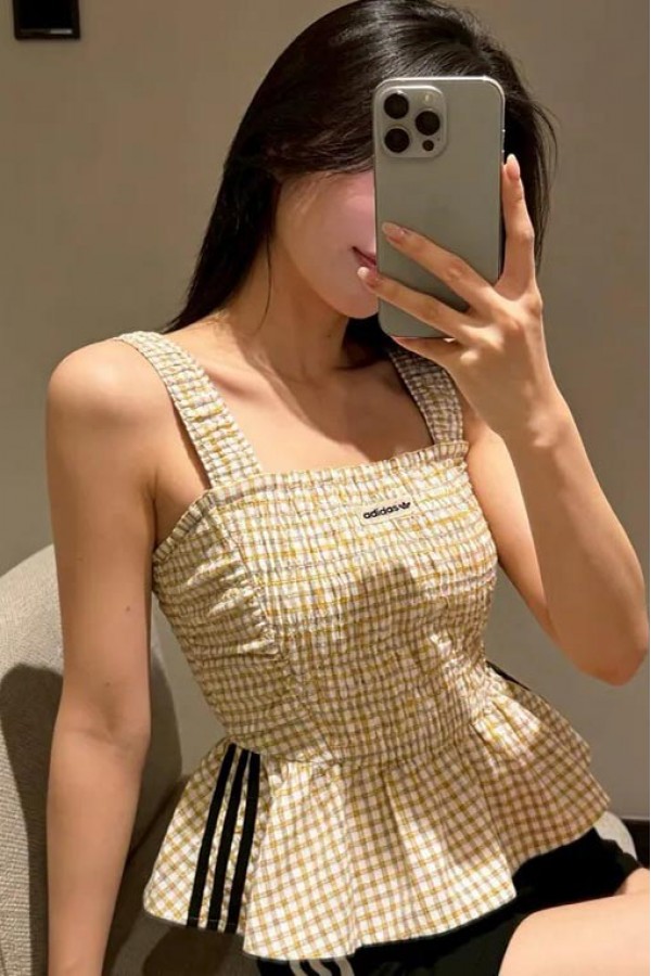 Adidas Originals 格紋 背心/蛋糕裙 (2色)