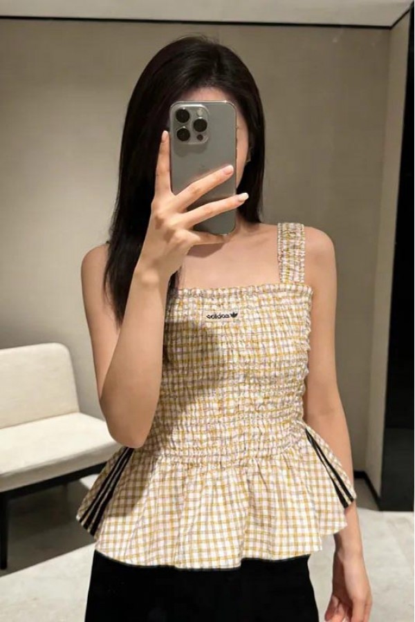 Adidas Originals 格紋 背心/蛋糕裙 (2色)