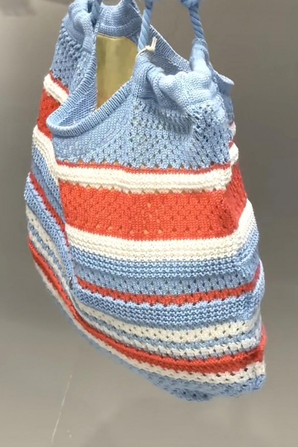 [國外限定] Adidas Originals 度假 編織包 藍橘白