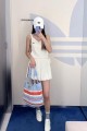[國外限定] Adidas Originals 度假 編織包 藍橘白