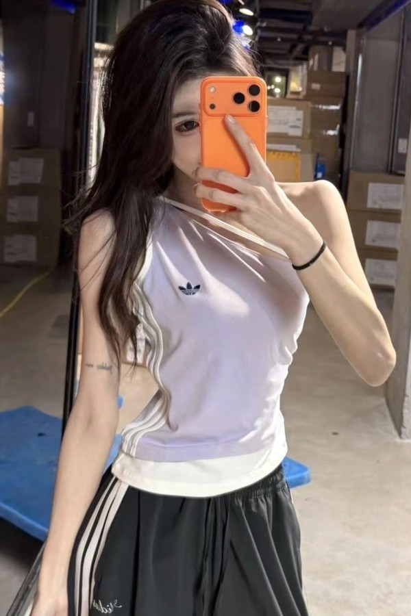 Adidas Tank CC 斜肩 背心 (2色)