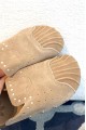 Adidas Adimule Superstar 鉚釘 穆勒拖鞋 棕色  