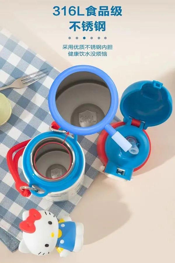 Hello Kitty 水壺三件套500ML(2款)