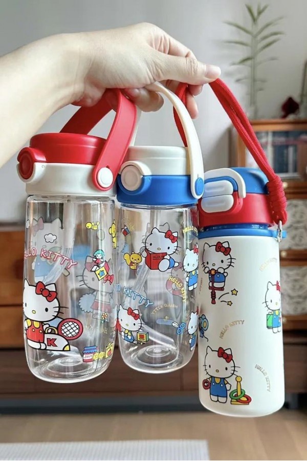 Hello Kitty 水壺三件套500ML(2款)