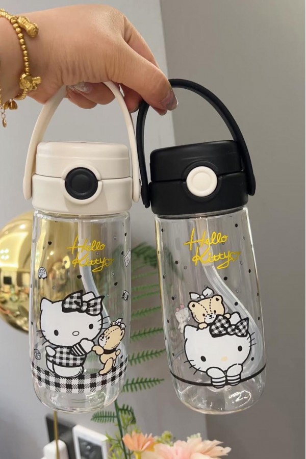 Hello Kitty 水壺三件套500ML(2款)
