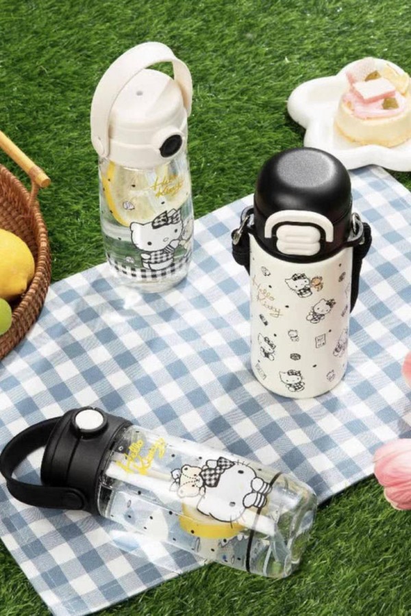 Hello Kitty 水壺三件套500ML(2款)