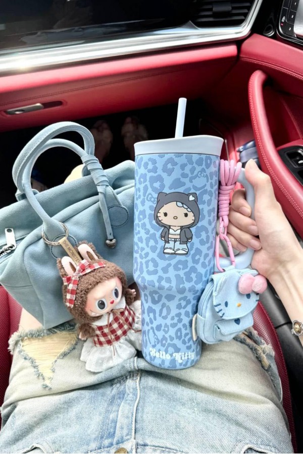 Hello Kitty×黑皮 不銹鋼保冷杯(4款)