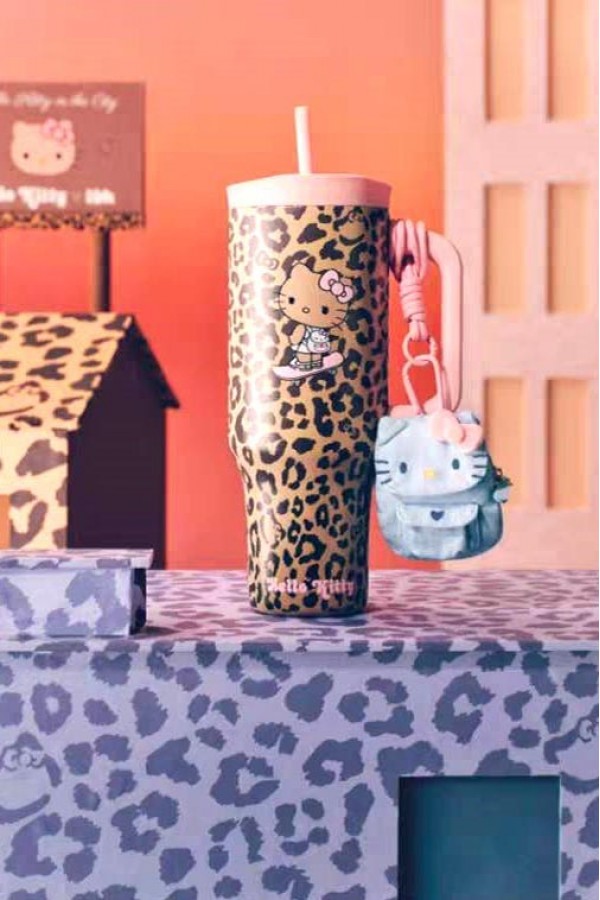Hello Kitty×黑皮 不銹鋼保冷杯(4款)