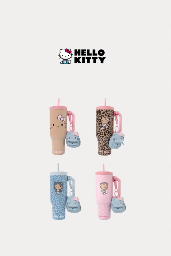 Hello Kitty×黑皮 不銹鋼保冷杯(4款)