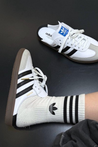Adidas Samba OG 穆勒鞋 白黑