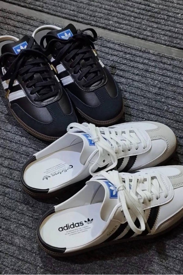 Adidas Samba OG 穆勒鞋 白黑