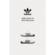Adidas Samba OG 穆勒鞋 白黑