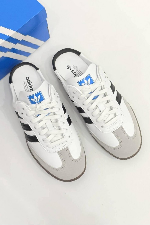 Adidas Samba OG 穆勒鞋 白黑