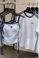 Adidas Originals 細肩背心(附胸墊) / 短袖T上衣(男女款) 寶寶藍