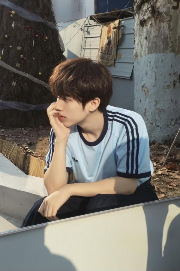 Adidas Originals 細肩背心(附胸墊) / 短袖T上衣(男女款) 寶寶藍