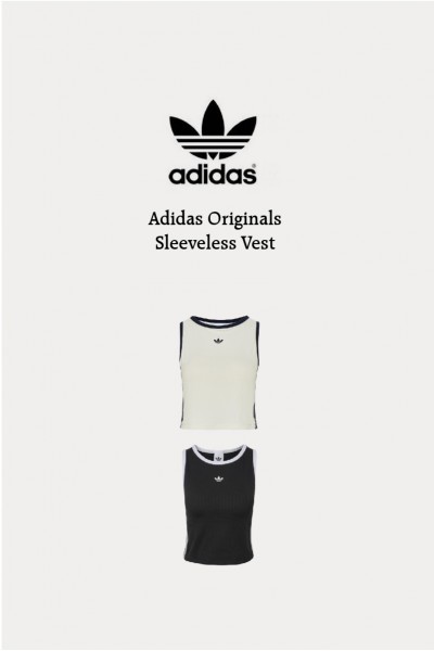 Adidas Originals 圓領 無袖 背心 (2色)
