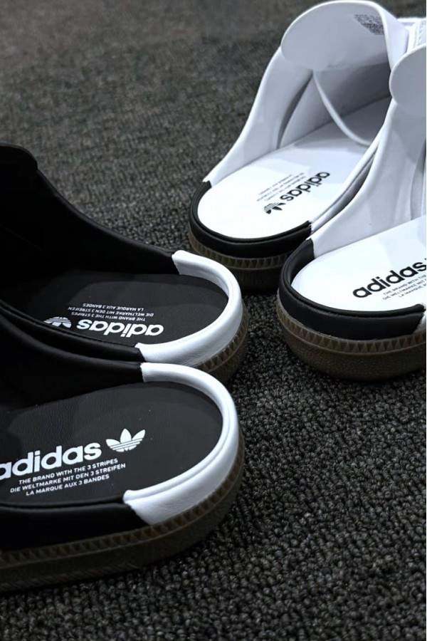 Adidas Samba OG 穆勒鞋 黑白