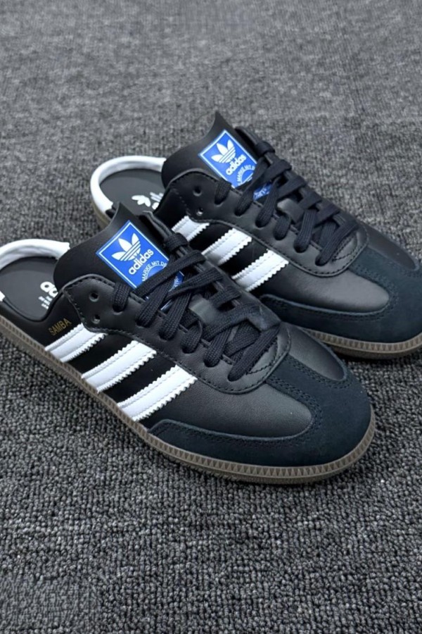 Adidas Samba OG 穆勒鞋 黑白