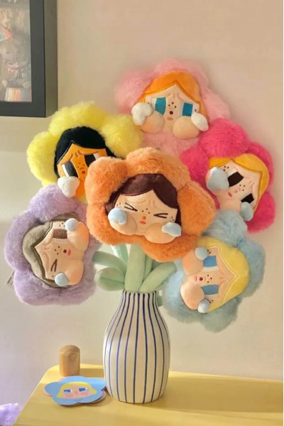 [快速出貨] Pop Mart Crybaby 悲傷俱樂部花朵 (一組6支不重複)