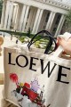 Loewe 上海藝術展覽款 帆布包