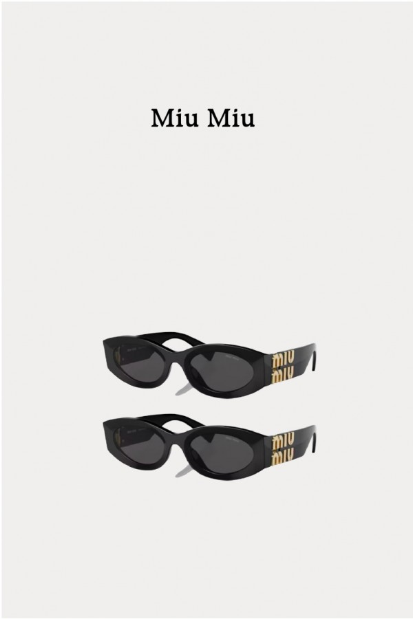  [趙露思同款] Miu Miu 貓眼 字母LOGO 墨鏡