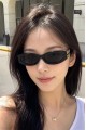  [趙露思同款] Miu Miu 貓眼 字母LOGO 墨鏡