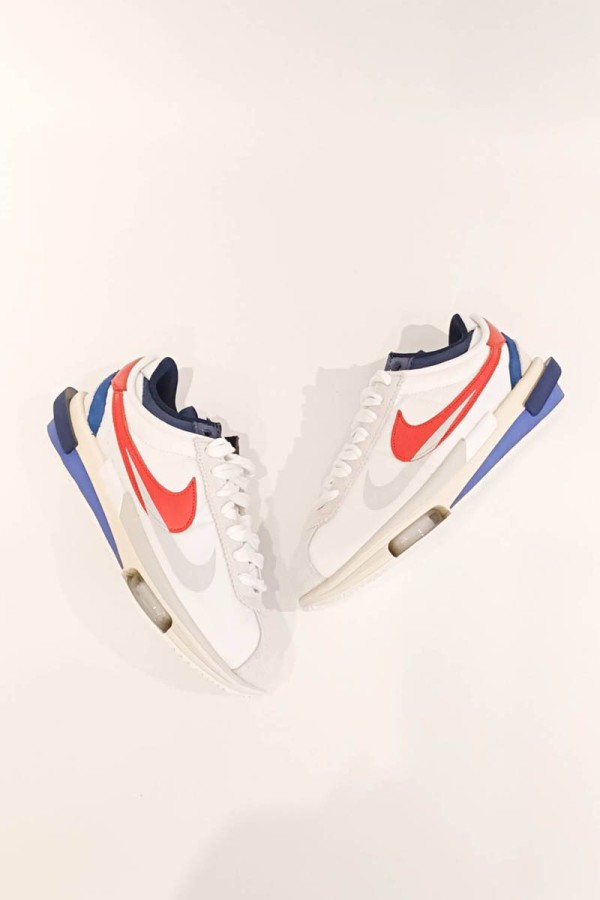 Nike Cortez Sacai x 白紅藍阿甘