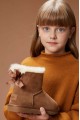 Ugg Ozwear 蝴蝶結防潑水雪靴(兒童)