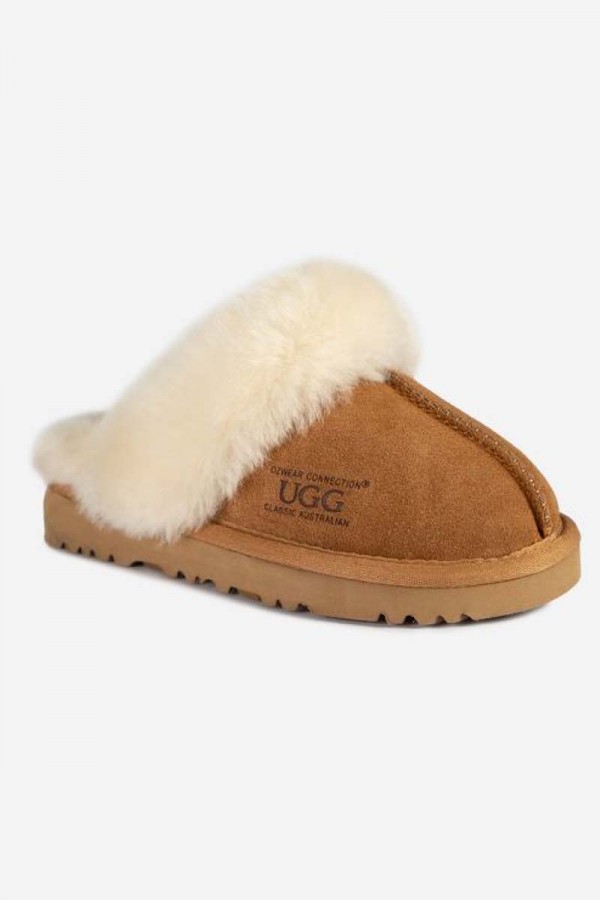 Ugg Ozwear 毛絨 穆勒拖 (兒童)