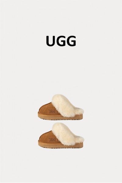 Ugg Ozwear 毛絨 穆勒拖 (兒童)