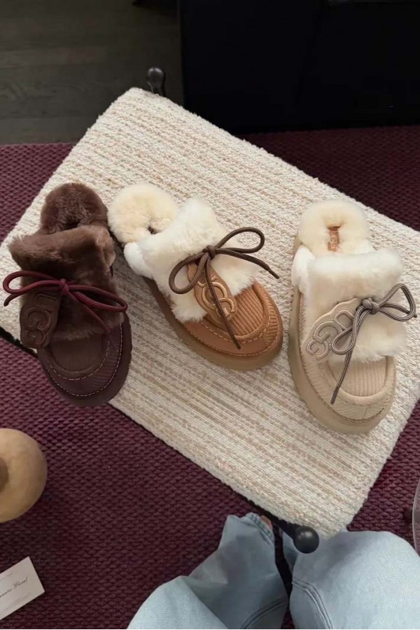Ugg Ozwear 曲奇厚底 穆勒鞋(3色)