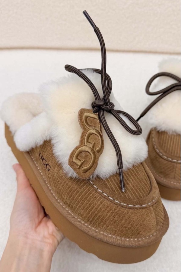 Ugg Ozwear 曲奇厚底 穆勒鞋(3色)
