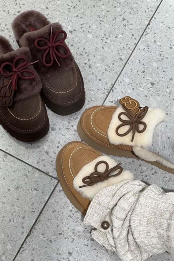 Ugg Ozwear 曲奇厚底 穆勒鞋(3色)